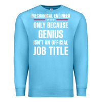 Ocean Blue gift for genius mechanical engineer Premium Sweatshirt - DesigneFamous