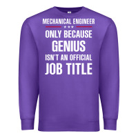 Purple gift for genius mechanical engineer Premium Sweatshirt - DesigneFamous