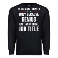 Black gift for genius mechanical engineer Premium Sweatshirt - DesigneFamous