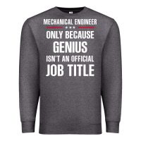Charcoal Heather gift for genius mechanical engineer Premium Sweatshirt - DesigneFamous