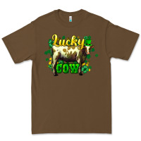 Cacao St. Patrick's Day Cow Premium Tee - HowdyJamesFarm
