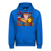 Cobalt take me out to the ball game softball Urban Hoodie - Jasminsmagicworld