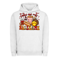 Pigment Lunar Rock take me out to the ball game softball Urban Hoodie - Jasminsmagicworld
