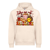 Take Me Out To The Ball Game Softball Urban Hoodie | Teevron
