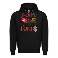Black girls just wanna have funds Zipper Hoodie - JahusDesignShop