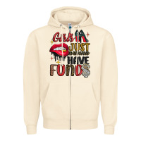 Sandshell girls just wanna have funds Zipper Hoodie - JahusDesignShop