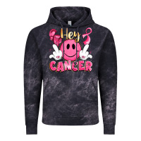 Hey Cancer With Middle Fingers Vintage Hoodie | Teevron
