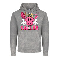 Cloud Rock hey cancer with middle fingers Vintage Hoodie - LillyAllenDesigns