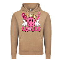 Vintage Coffee hey cancer with middle fingers Vintage Hoodie - LillyAllenDesigns
