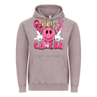 Vintage Zinc hey cancer with middle fingers Vintage Hoodie - LillyAllenDesigns