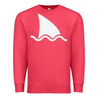 Cardinal shark fin Premium Sweatshirt - DesigneFamous