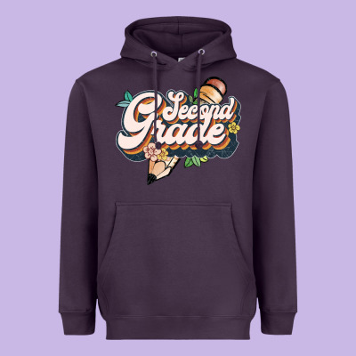 Second Grade Heavyweight Hoodie Designed By Jahusdesignshop
