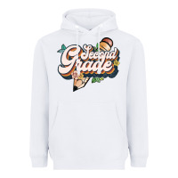 White second grade Heavyweight Hoodie - JahusDesignShop