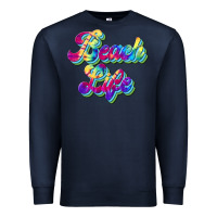 Navy beach life Premium Sweatshirt - JahusDesignShop