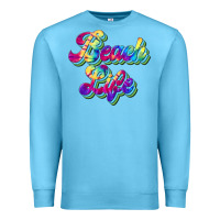 Ocean Blue beach life Premium Sweatshirt - JahusDesignShop
