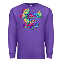 Purple beach life Premium Sweatshirt - JahusDesignShop