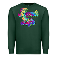 Sports Green beach life Premium Sweatshirt - JahusDesignShop