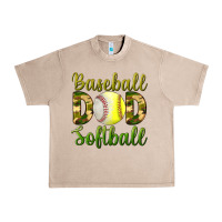 French Oak Baseball Dad Softball Urban Heavy Tee - BundleAndBundleShop