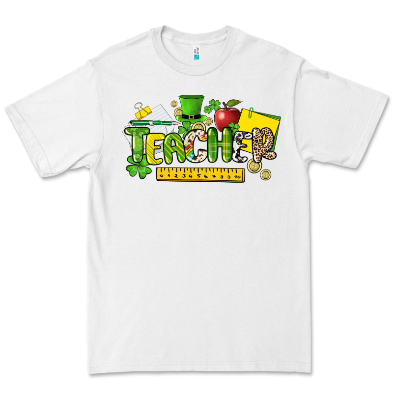 Teacher St. Patrick's Day Premium Tee by HowdyJamesFarm | Teevron