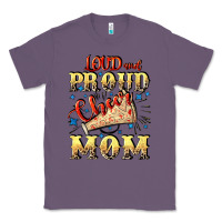 Lavender Loud and proud cheer Mom Mother's Day Classic Tee - CowGirlArtShop