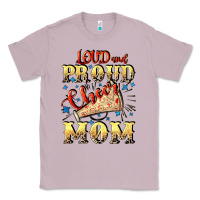 Lilac Loud and proud cheer Mom Mother's Day Classic Tee - CowGirlArtShop