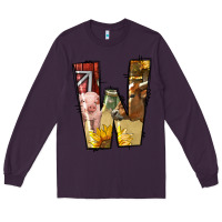Plum farm life alphabet lowercase letters w Long Sleeve Tee - BundleAndBundleShop