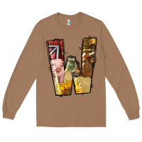 Toasted Coconut farm life alphabet lowercase letters w Long Sleeve Tee - BundleAndBundleShop