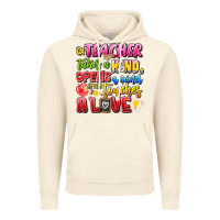Vintage Artic a Teacher Takes a Hand Opens a mind and Touches A Vintage Hoodie - CowhideDigitalArt