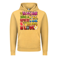 A Teacher Takes A Hand Opens A Mind And Touches A Vintage Hoodie | Teevron