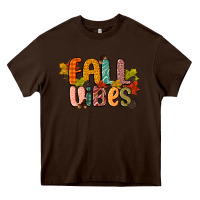Chocolate Brown fall vibes Heavy Core Tee - CowGirlArtShop