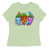 Matcha Basketball Easter sports carrots Ladies Tee - OliviaCreatesArt