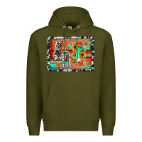 Army Green western back to school 4th grade Premium Hoodie - Jasminsmagicworld