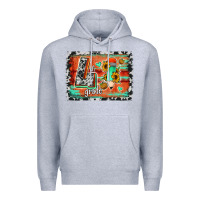 Heather Grey western back to school 4th grade Premium Hoodie - Jasminsmagicworld