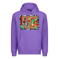 Purple western back to school 4th grade Premium Hoodie - Jasminsmagicworld