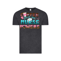 Vintage Black coffee gives me nurse powers bbs Vintage Tee - BundleAndBundleShop