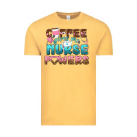 Vintage Mustard coffee gives me nurse powers bbs Vintage Tee - BundleAndBundleShop