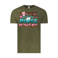 Vintage Olive coffee gives me nurse powers bbs Vintage Tee - BundleAndBundleShop