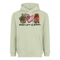 Matcha peace love labrador Heavyweight Hoodie - JahusDesignShop