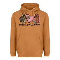Meerkat peace love labrador Heavyweight Hoodie - JahusDesignShop