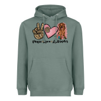 Sage peace love labrador Heavyweight Hoodie - JahusDesignShop