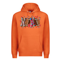 Carrot Xox Football Premium Hoodie - CowhideDigitalArt