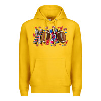 Lemon Xox Football Premium Hoodie - CowhideDigitalArt