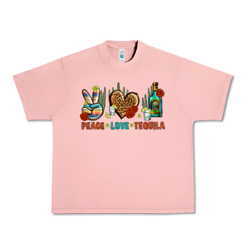 Peace Love Tequila Urban Heavy Tee by BundleAndBundleShop | Teevron