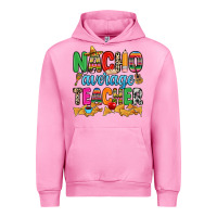 Fuchsia Pink Nacho average Teacher Urban Hoodie - RanaPortraitStore