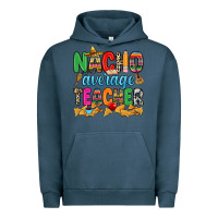 Pigment Midnight Navy Nacho average Teacher Urban Hoodie - RanaPortraitStore