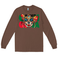 Chestnut chingona sugar skull Long Sleeve Tee - BundleAndBundleShop