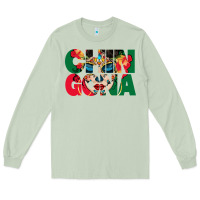 Matcha chingona sugar skull Long Sleeve Tee - BundleAndBundleShop