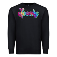 Black spooky Premium Sweatshirt - JahusDesignShop