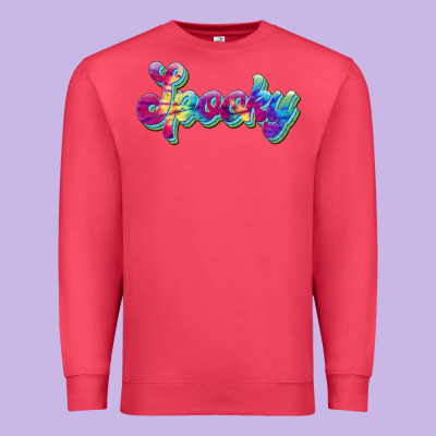 Spooky Premium Sweatshirt Designed By Jahusdesignshop