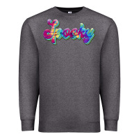 Charcoal Heather spooky Premium Sweatshirt - JahusDesignShop